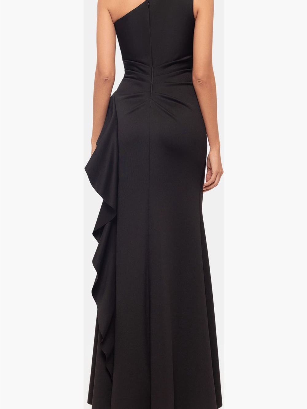 Xscape 10 formal black evening gown - Picture 3 of 12